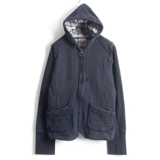 イナー 日本未発売 人気 黒 ■ Barbour フルジップ スウェット フード パーカの通販 by 古着 ビンテージ ショップ ロングハイズ's shop|ラクマ カルな
