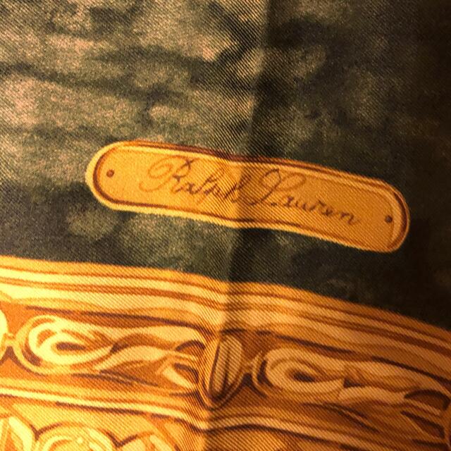 Ralph Lauren(ラルフローレン)のラルフローレン  スカーフ　RALPH LAUREN イタリア製 レディースのファッション小物(バンダナ/スカーフ)の商品写真
