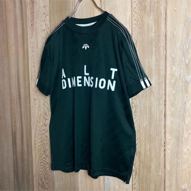 希少カラー】アレキサンダーワン☆刺繍ロゴ入り総柄Tシャツ 入手困難