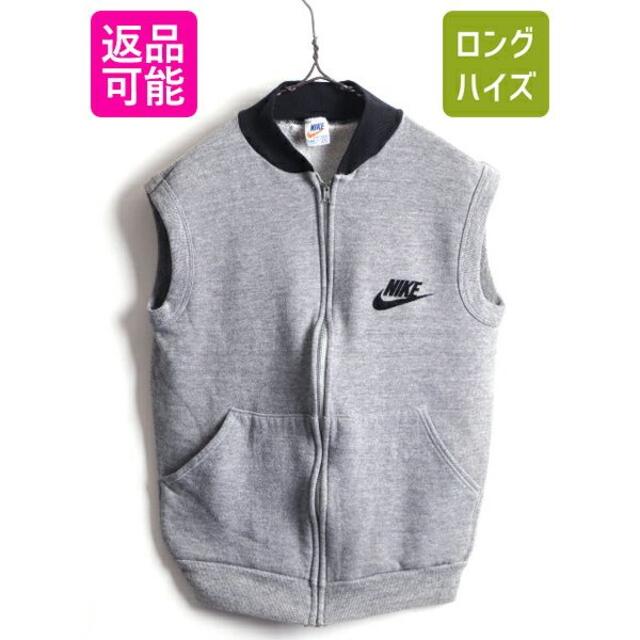 NIKE - 70s USA製 □ NIKE 2トーン フルジップ スウェット ベスト ( メ ...