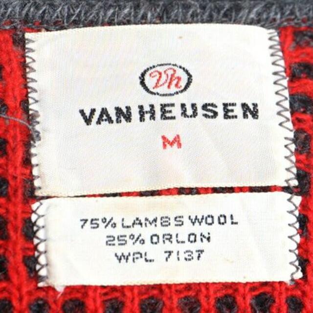 大人気限定SALE 60s ビンテージ ☆ VAN HEUSEN 総柄 ラムウール アクリル ニットの通販 by 古着 ビンテージ ショップ  ロングハイズ's shop｜ラクマ