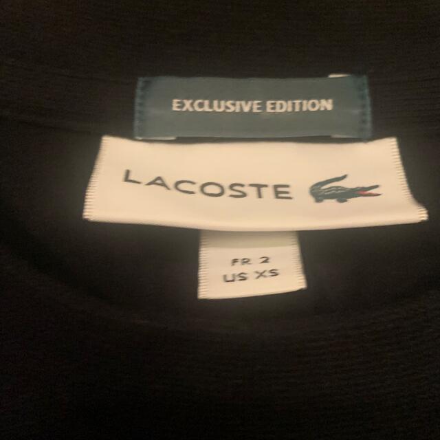 LACOSTE(ラコステ)のLACOSTE✖️BEAMS 別注Tシャツ　半袖T 黒　ラコステ　ビームス メンズのトップス(Tシャツ/カットソー(半袖/袖なし))の商品写真