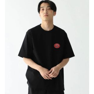 ラコステ(LACOSTE)のLACOSTE✖️BEAMS 別注Tシャツ　半袖T 黒　ラコステ　ビームス(Tシャツ/カットソー(半袖/袖なし))