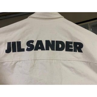 ジルサンダー(Jil Sander)のJil sander ジルサンダー  スタッフシャツ　半袖シャツ　ロゴ　37(シャツ)