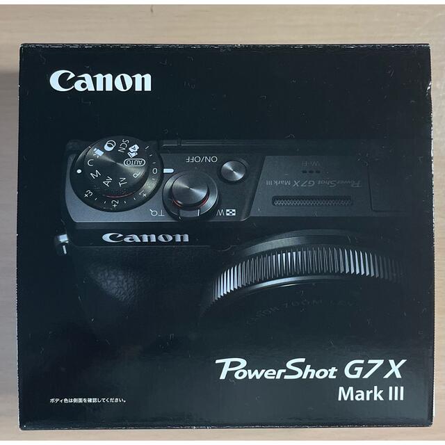 2021年新作入荷 - Canon PowerShot （ブラック） BK III Mark X G7 コンパクトデジタルカメラ