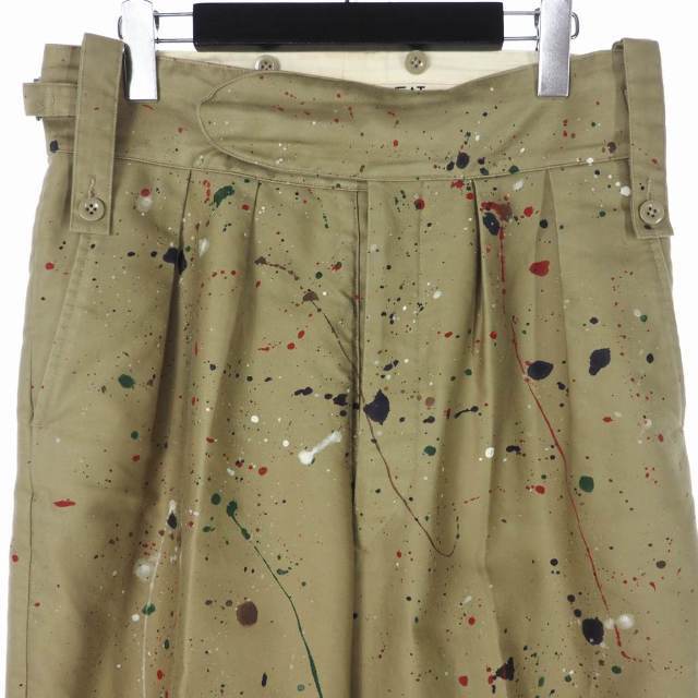 新品再入荷】 other - ニート NEAT 2タック ペイント ワイド パンツ M