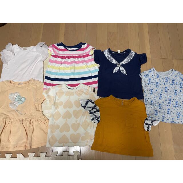 petit main(プティマイン)のトップス7枚まとめ売り キッズ/ベビー/マタニティのキッズ服女の子用(90cm~)(Tシャツ/カットソー)の商品写真