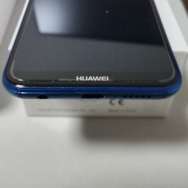 HUAWEI(ファーウェイ)のHUAWEI P20 Lite クラインブルー 32GB ANE-LX2J スマホ/家電/カメラのスマートフォン/携帯電話(スマートフォン本体)の商品写真