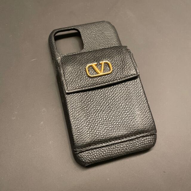 VALENTINO(ヴァレンティノ)のVALENTINO ポケット付きアイフォンケース　iPhone11pro スマホ/家電/カメラのスマホアクセサリー(iPhoneケース)の商品写真