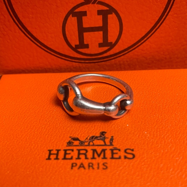 HERMES ホースビット　リング　ホースビットリング　エルメス  ビンテージアクセサリー