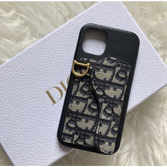 ファッションの Dior - DIOR　オブリーク　スマホケース iPhoneケース