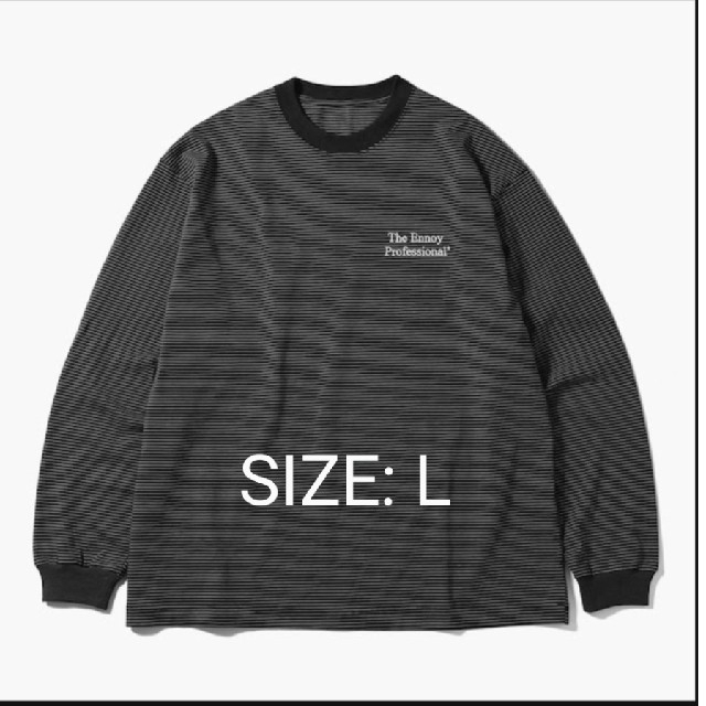 エンノイ ennoy L/S Border T-Shirt Lサイズ 特価 14280円 meltlive.co.jp