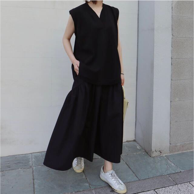 MACHATT リップストップスカート ブラック MACHATT リップストップスカート ブラック