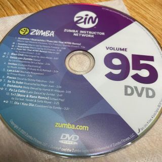 Zumba DVD Zin95 ズンバ DVD の通販 by ぽむちゃん｜ラクマ