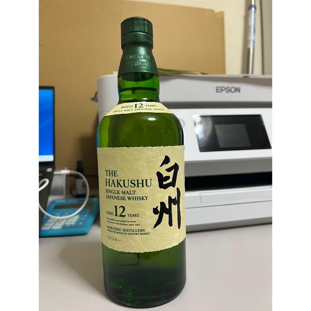 サントリー(サントリー)のサントリー 白州 12年 SUNTORY HAKUSHU 12 YEARS 4本 食品/飲料/酒の酒(ウイスキー)の商品写真