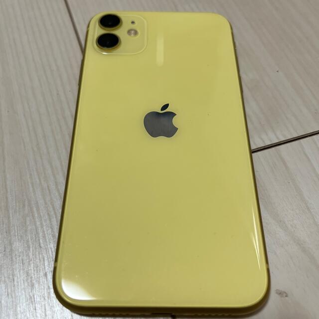 iPhone11 256GB イエロー Apple care+ 盗難、紛失加入済スマホ家電カメラ