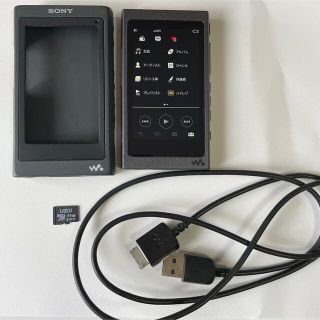 ウォークマン(WALKMAN)のSONY NW-A35 チャコールブラック 16GB(ポータブルプレーヤー)