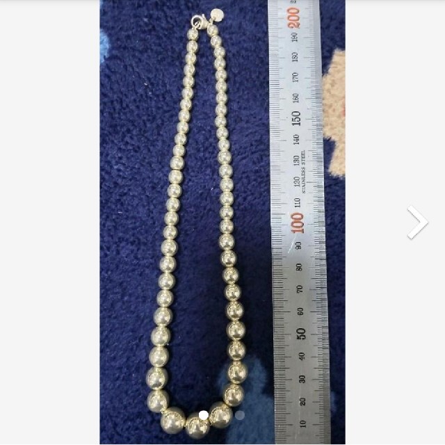 ティファニー ハードウェア グラジュエイテッド ボール ネックレス