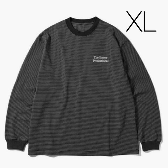 エンノイ ennoy L/S Border T-Shirt XL-