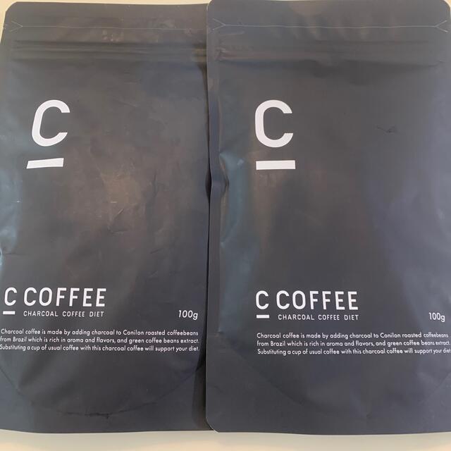 C COFFEE シーコーヒー チャコールコーヒーダイエット100g×2 コスメ/美容のダイエット(ダイエット食品)の商品写真