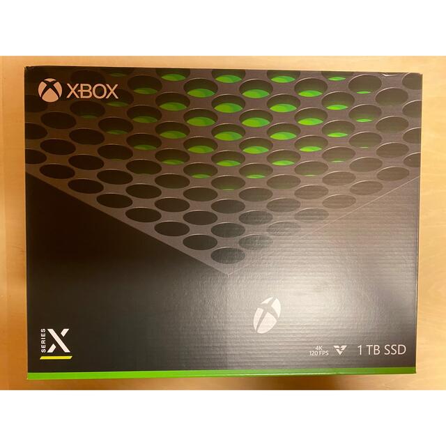 Xbox(エックスボックス)のMicrosoft Xbox Series X 新品・未開封　 エンタメ/ホビーのゲームソフト/ゲーム機本体(家庭用ゲーム機本体)の商品写真