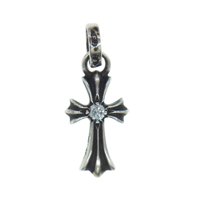 超格安一点 Chrome Hearts 両面1ダイヤ【中古】 ベイビーファット