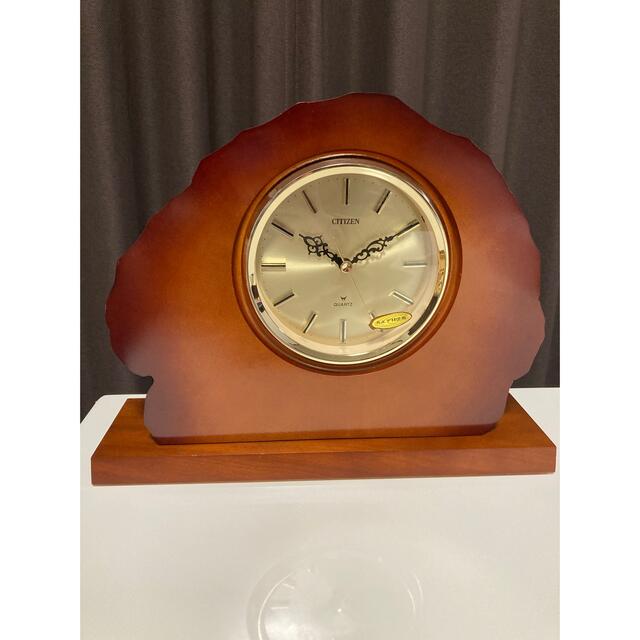 CITIZEN(シチズン)のCITIZEN 置き時計　カエデ材使用 インテリア/住まい/日用品のインテリア小物(置時計)の商品写真