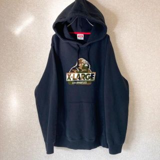 エクストララージ(XLARGE)のエクストララージ パーカー スウェット カモフラ 古着 メンズ レディース M(パーカー)