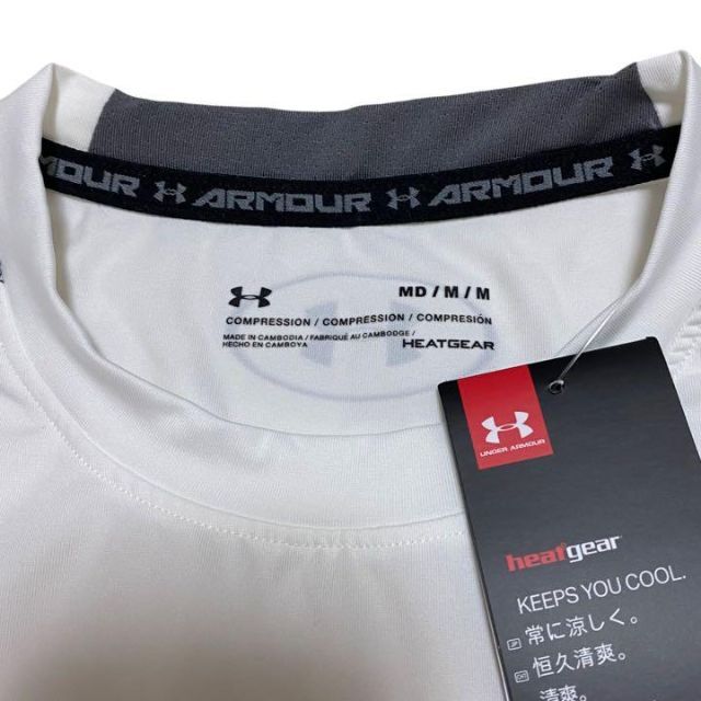 UNDER ARMOUR(アンダーアーマー)の【新品】アンダーアーマー HEATGEAR  メンズ MD 日本サイズM メンズのトップス(Tシャツ/カットソー(半袖/袖なし))の商品写真