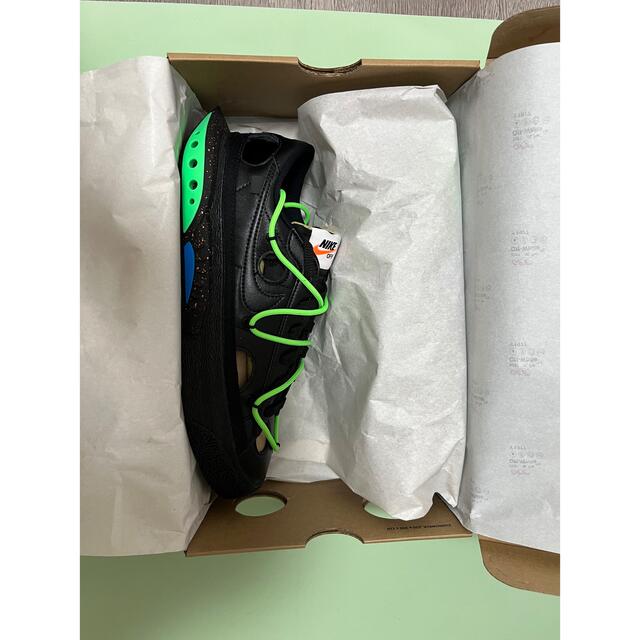 NIKE(ナイキ)のOff-White × Nike Blazer Low メンズの靴/シューズ(スニーカー)の商品写真