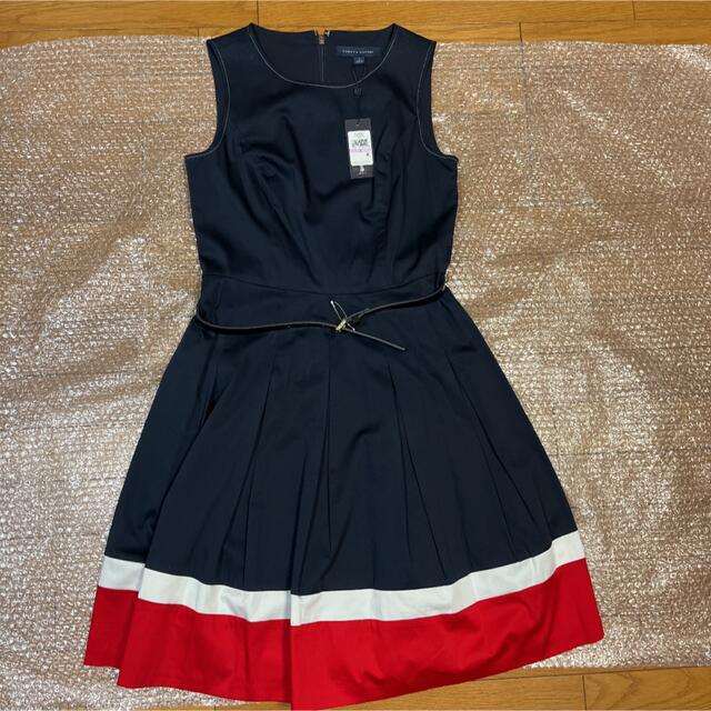 TOMMY HILFIGER(トミーヒルフィガー)のTOMMY HILFIGERワンピース新品未使用タグ付サイズ6SからM相当 レディースのワンピース(ひざ丈ワンピース)の商品写真