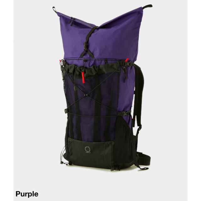 新品 未使用 山と道 THREE MESH Purple Mサイズ