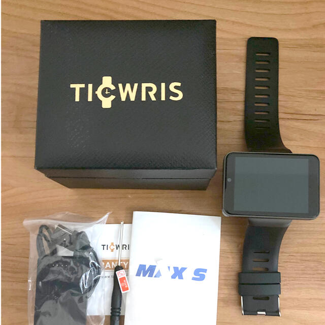 美品　TICWRIS MAX S 2.4 Android搭載スマートウォッチ