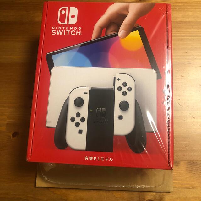 任天堂switch 有機ELモデル　ホワイト　HEGーSーKAAAA新品未使用品