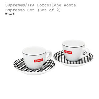 シュプリーム(Supreme)のsupreme IPA Porcellane Aosta EspressoSet(グラス/カップ)