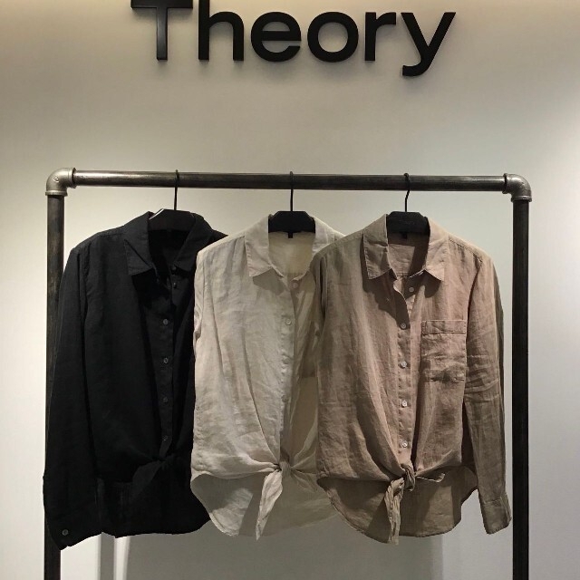 theory☆ウォッシャブル　シャツ