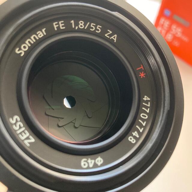 SONY(ソニー)のSONY Sonnar T* FE55mm F1.8ZA スマホ/家電/カメラのカメラ(レンズ(単焦点))の商品写真