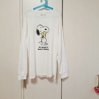 ユニクロ(UNIQLO)のユニクロ ピーナッツ 2021 秋冬 UT グラフィックTシャツ スヌーピー(Tシャツ/カットソー)