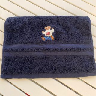 ポロラルフローレン(POLO RALPH LAUREN)のRALPH LAUREN HOME＊セーターベア ハンドタオル ネイビー 1枚(タオル/バス用品)