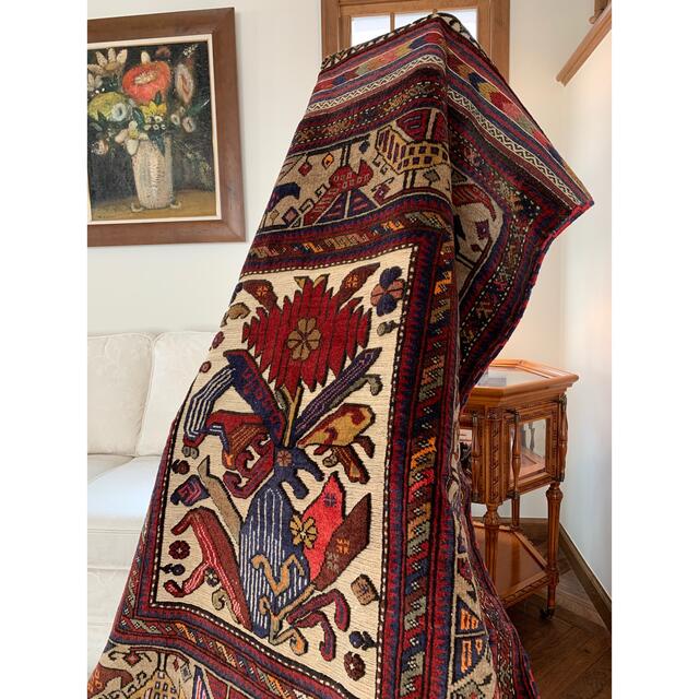 格安新品 イラン シルジャン産 キリム 絨毯 （手織り）No.112の通販 by AZMIA Gallery shop｜ラクマ 