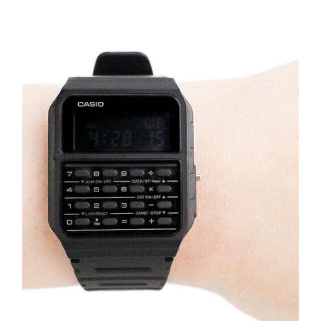 CASIO(カシオ)のチープカシオ チプカシ データバンク　計算機　CA-53WF-1B レディースのファッション小物(腕時計)の商品写真