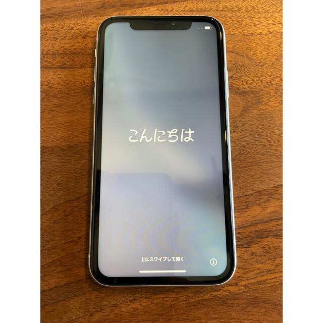 iPhone 10r xr  ホワイト　64GB simフリー