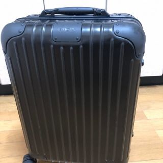 リモワ(RIMOWA)のRIMOWA ORIGINAL CABIN S ブラック 3個(トラベルバッグ/スーツケース)