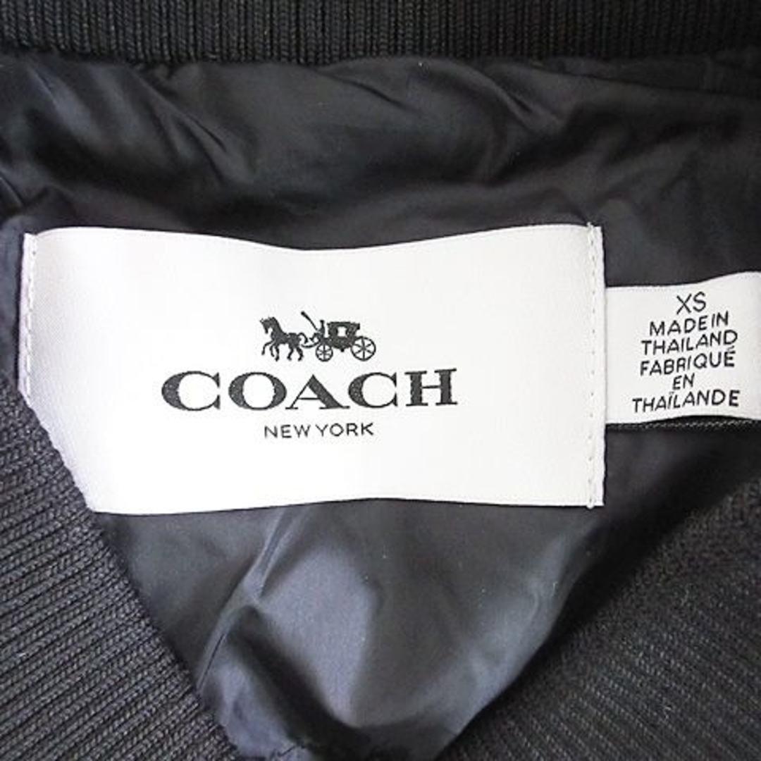 コーチ COACH ダウンベスト 迷彩柄 黒 緑 茶 オレンジ XS 10792 オフ