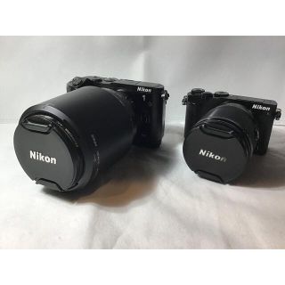 ニコン(Nikon)の【豪華】Nikon1 10-100 70-300 ズームレンズセット　おまけ付き(ミラーレス一眼)