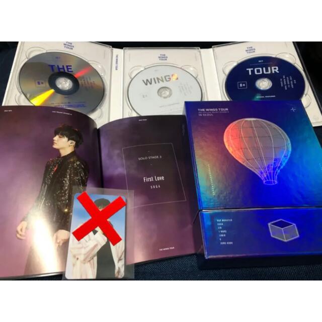 BTS 防弾少年団 THE WINGS TOUR DVD 韓国盤