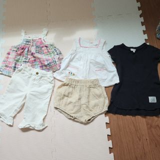 ベビーギャップ(babyGAP)の5点キッズ夏服まとめ売り　90　GAP(その他)