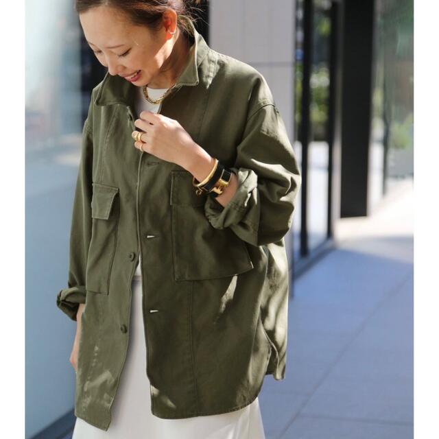 新品未使用☆ドゥーズィエムクラス ☆military シャツジャケット