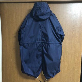 ディオールオム★Reversible parka ネイビー×シルバー ☆・50