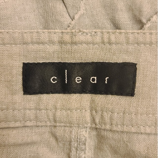 clear(クリア)のデニムフリルミニスカート レディースのスカート(ミニスカート)の商品写真